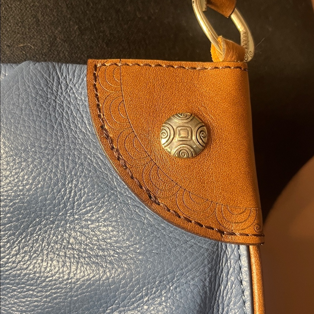 Brighton  Bags Leather
Shoulder Blue and Brown - Picture 8 of 10